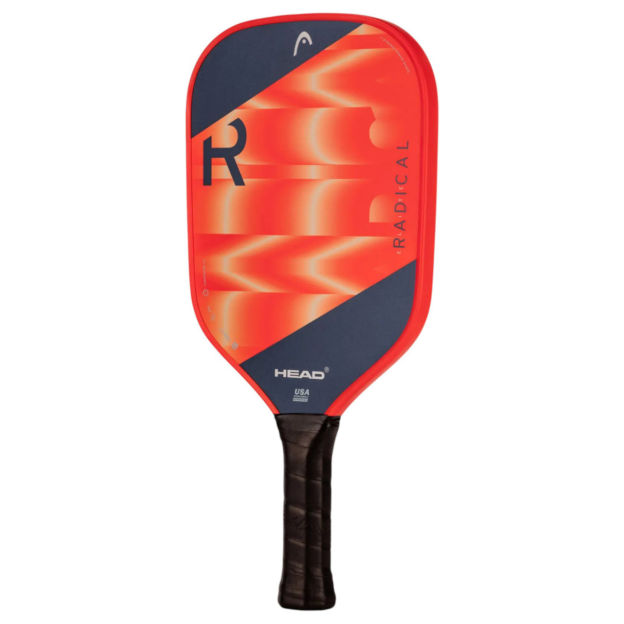 Head Radical Elite Pickelball Bat Rd/Blk