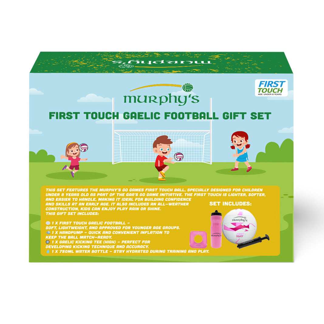Murphys FTouch Gaelic ball Gift Set Pink