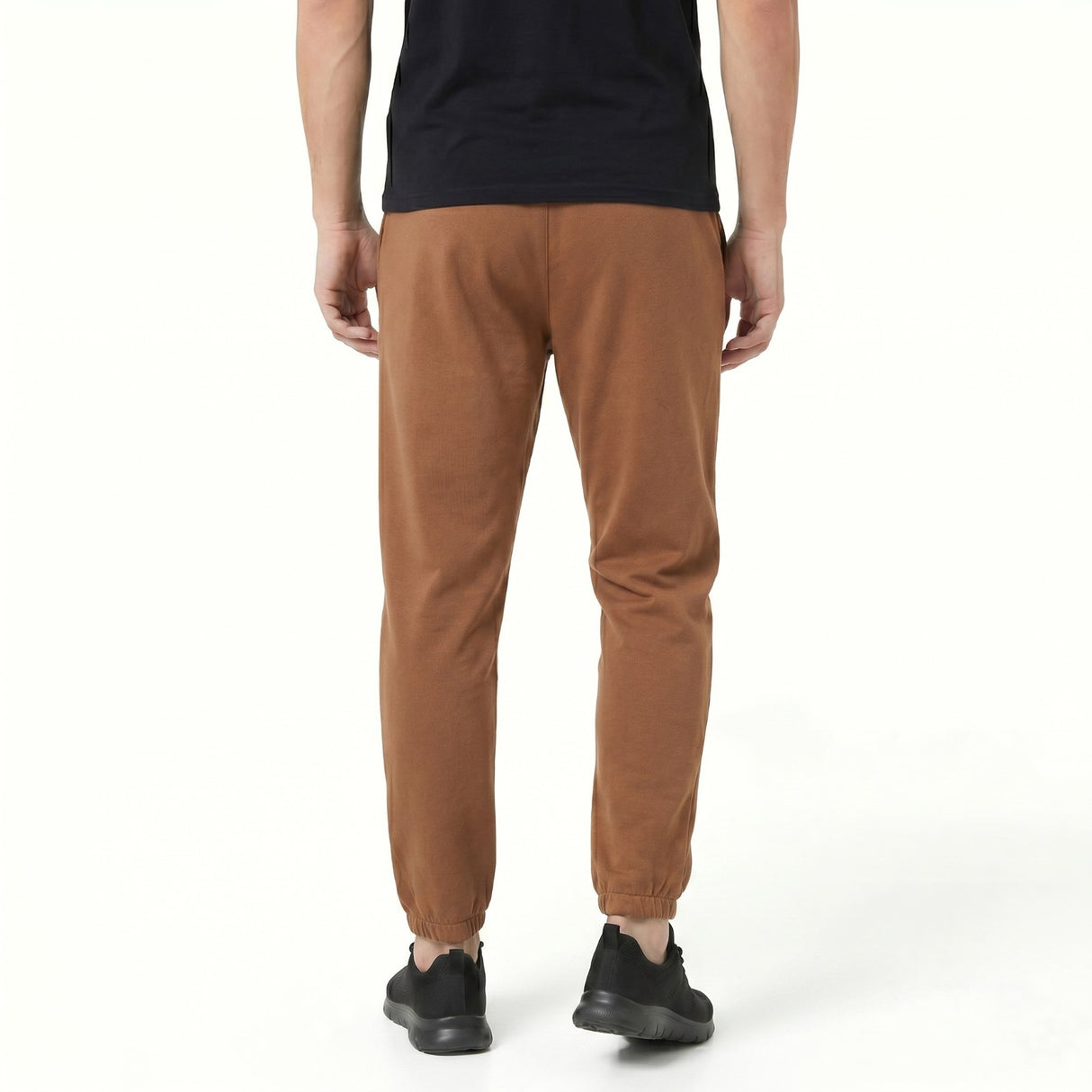 Umbro Relaxed Mens Football Fleece Jogger Pants - Brown