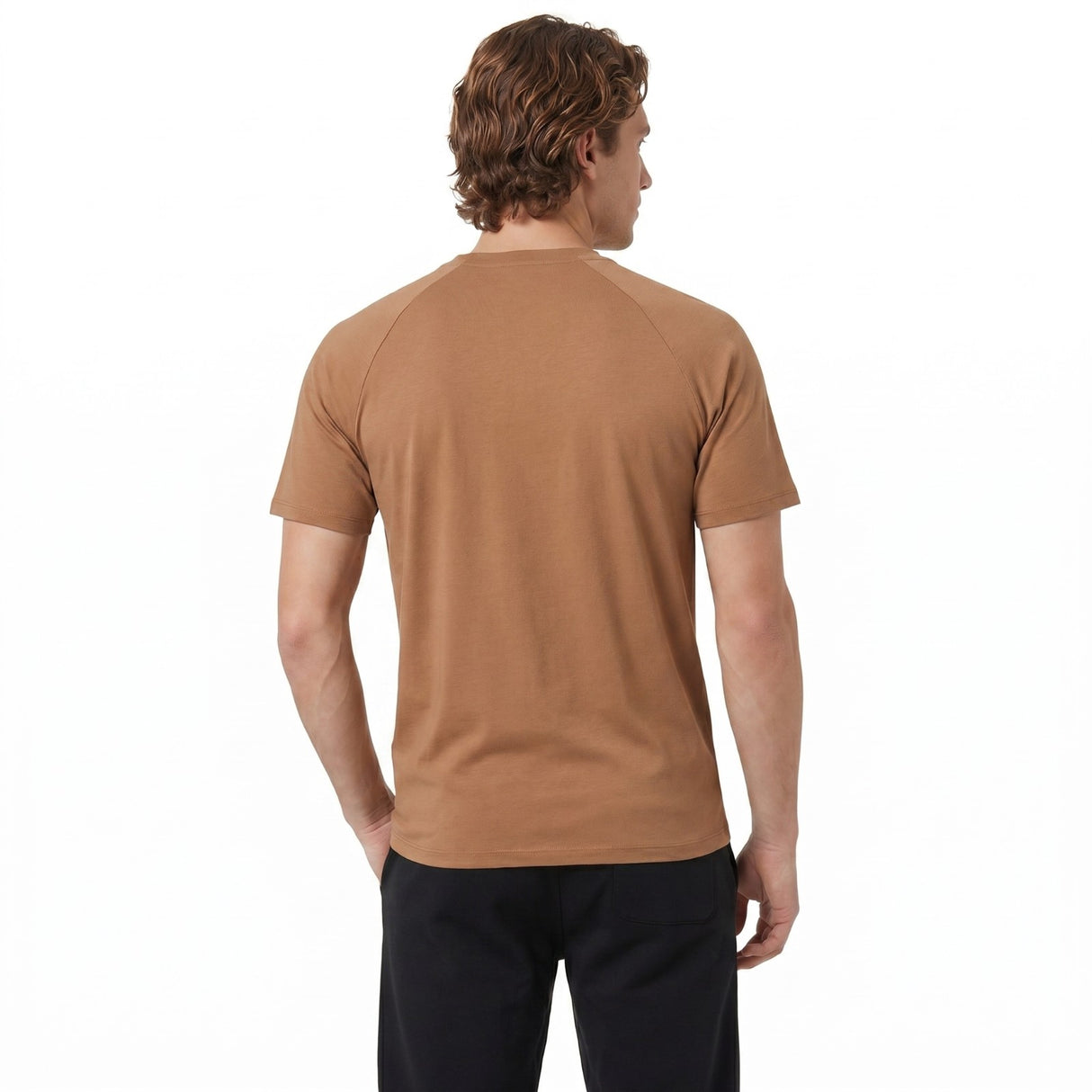 Umbro Relaxed Mens Short Sleeve Training T-Shirt - Brown