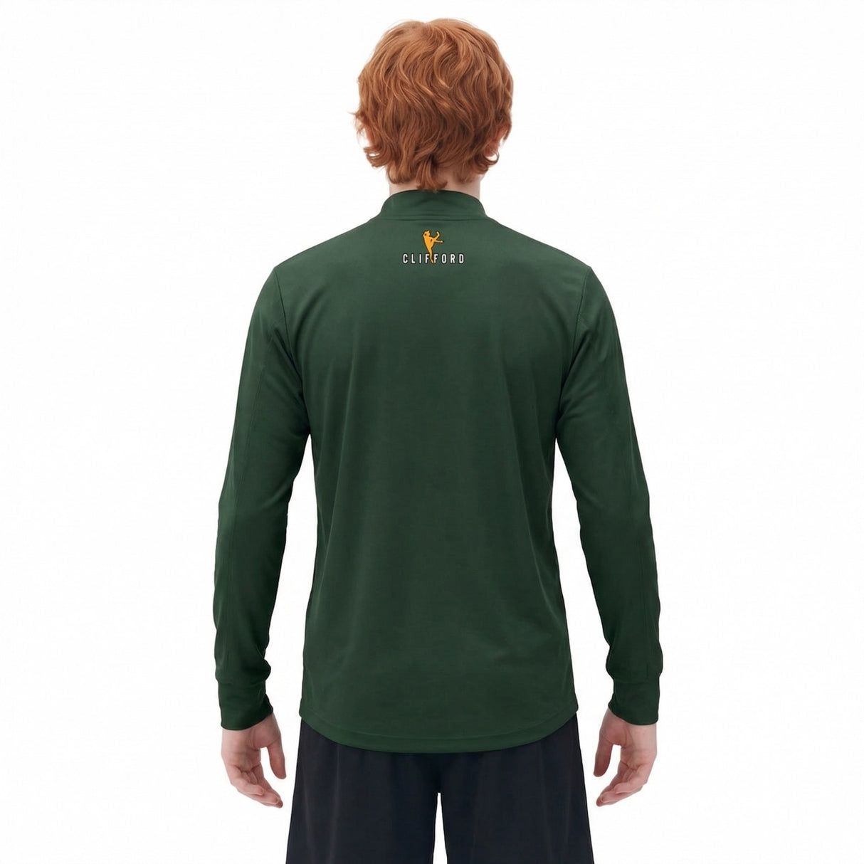 McKeever Clifford Kids QZip Top Green