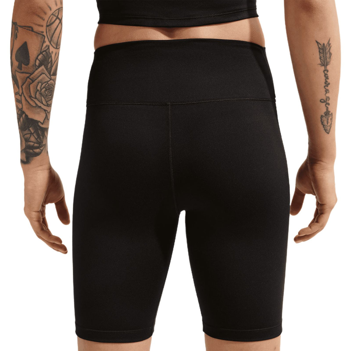 Nike One Womens High-Waisted 8" Biker Shorts