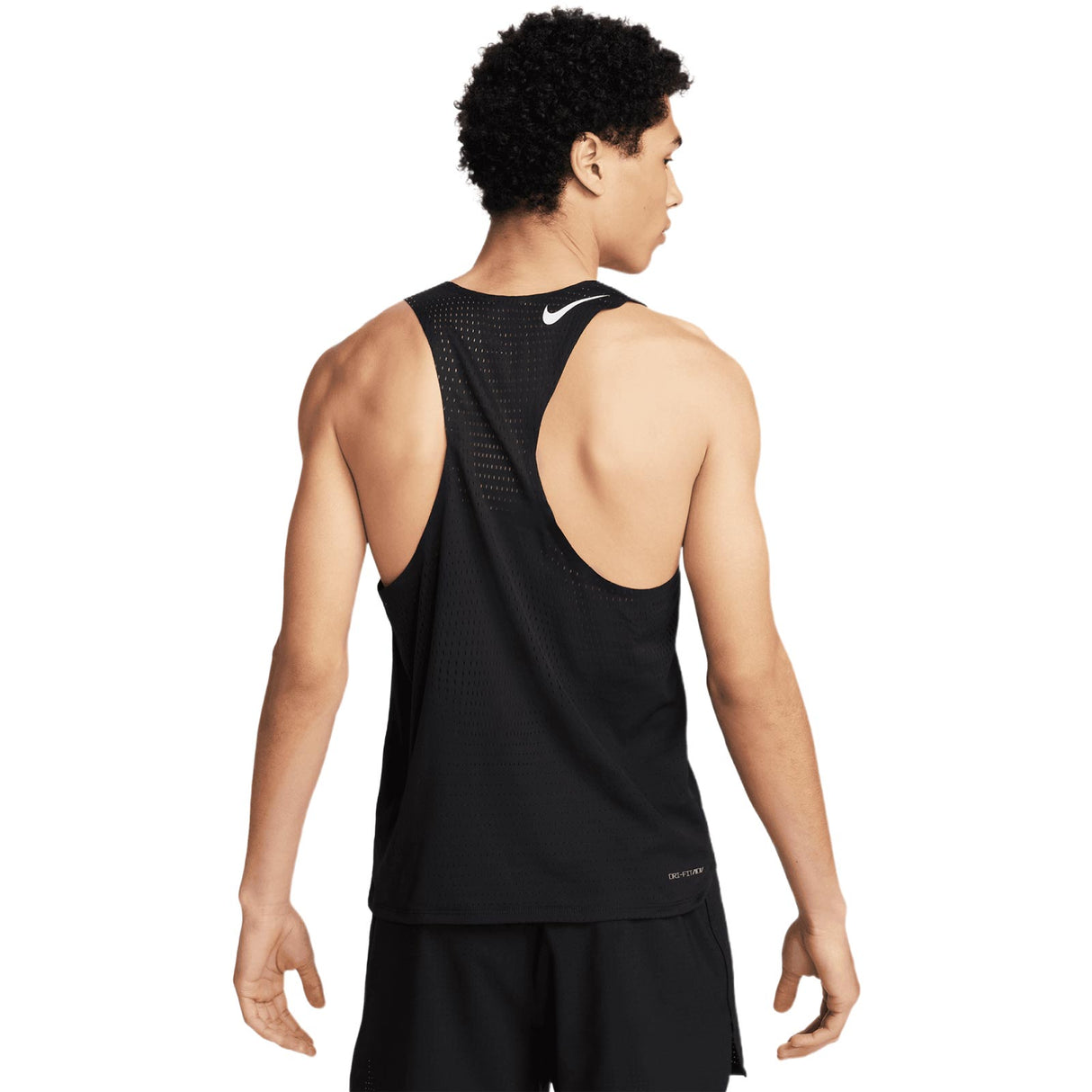 Nike Mens DFADV AROSWFT SINGLET Black