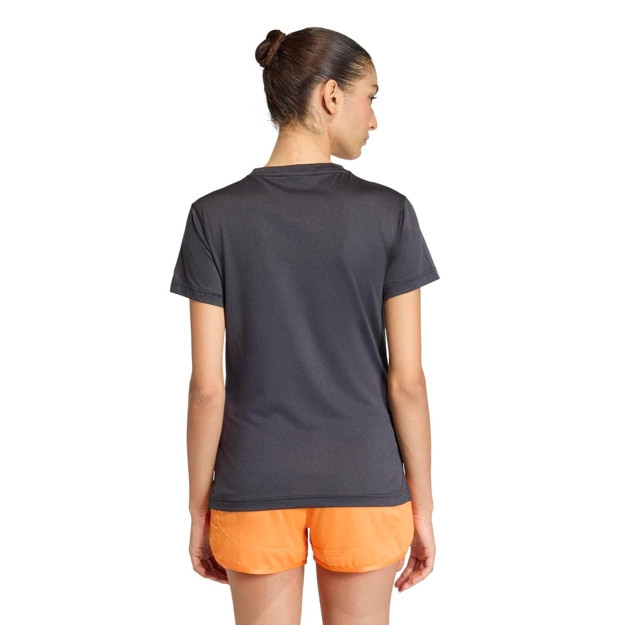 adidas Workout Essentials Slim-Fit Womens V-Neck T-Shirt