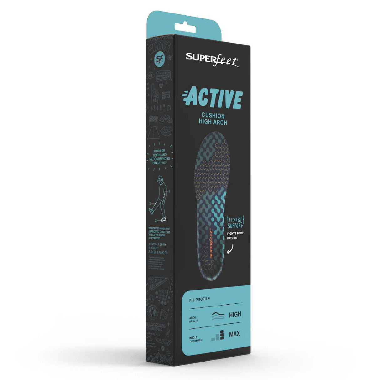 Superfeet Active Cushion High Arch