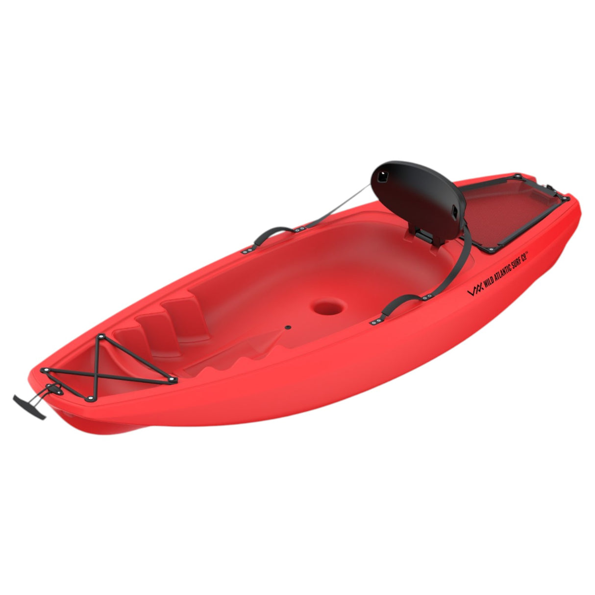Wild Atlantic Surf Hull Design Kids 6ft Sit On Kayak - Red