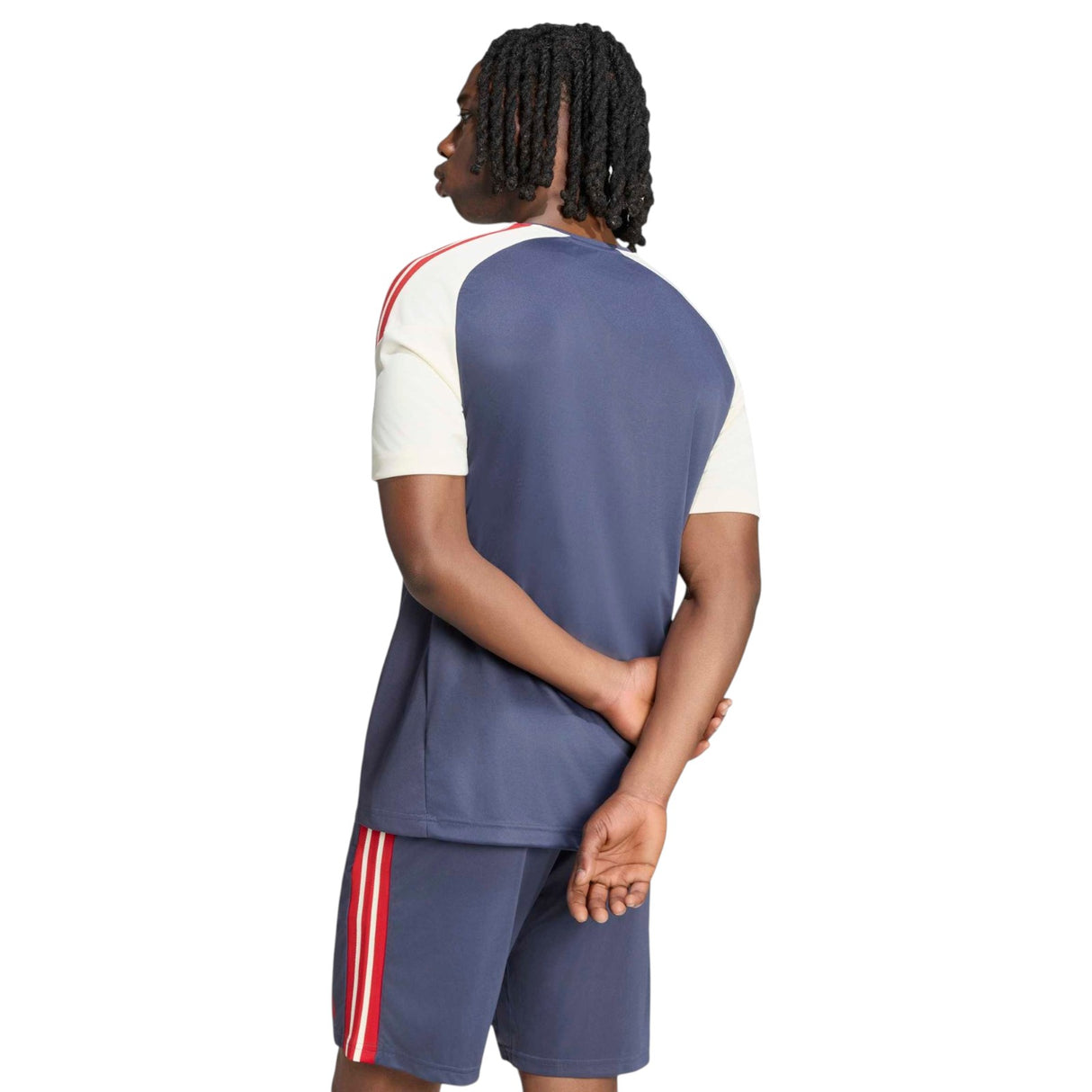 adidas Mens France Perf Tee Navy