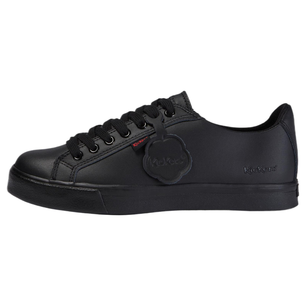 Kickers Tovni Lacer Leather Youth Shoes