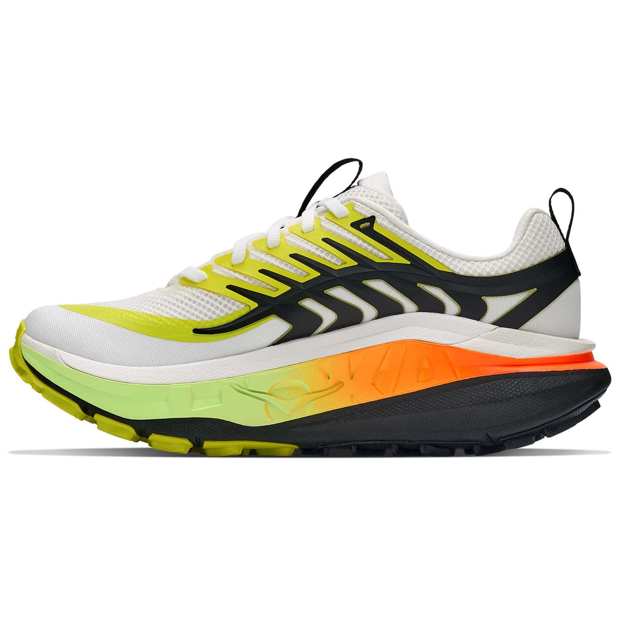 Hoka Stinson 8 Womens Frost Blk White