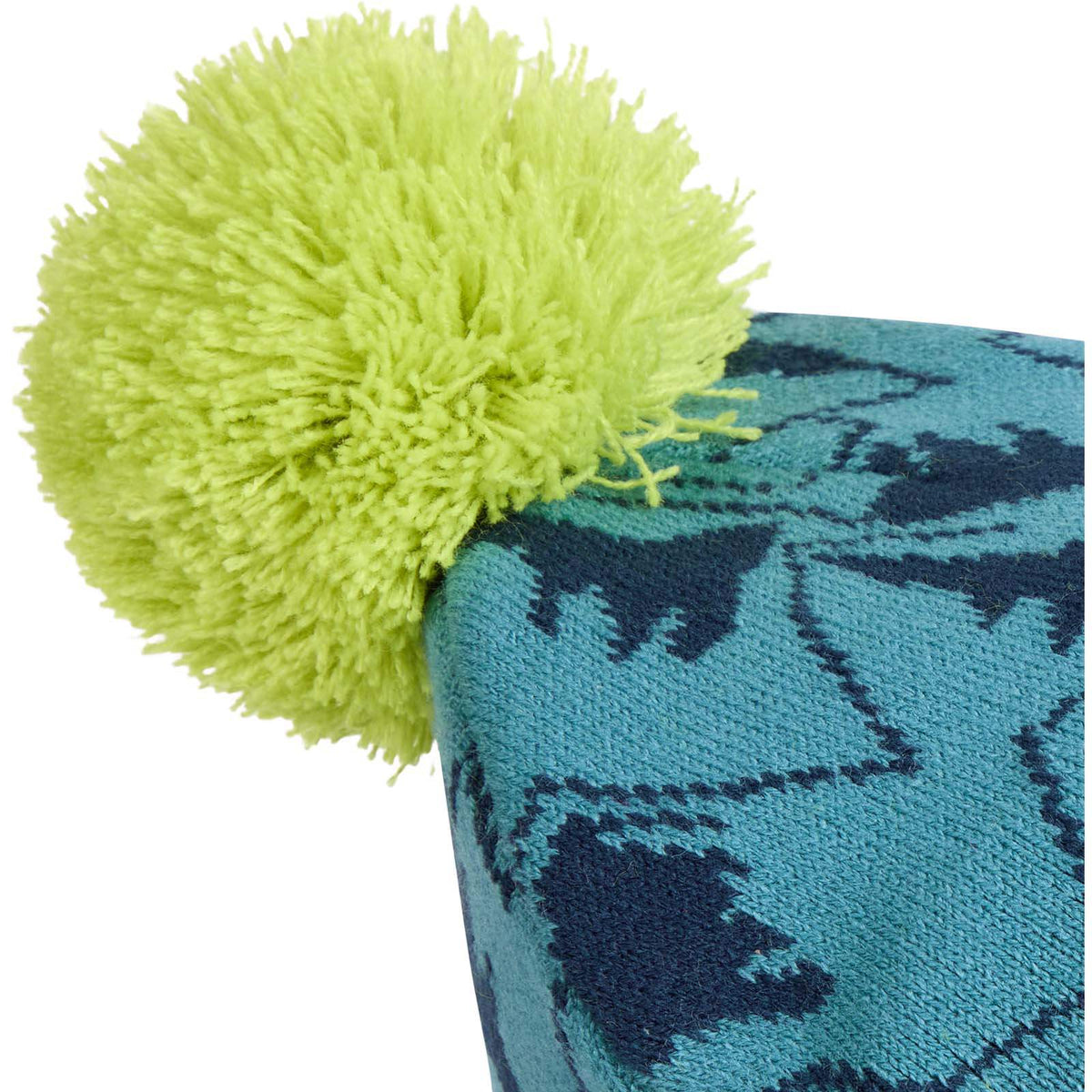 McKinley Mely II Kids Double-Layer Ski Pom Beanie Hat