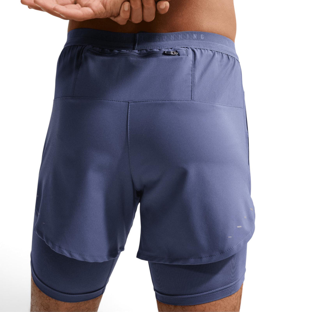 Nike Mens DF Stride 5in hyid Shorts Blue