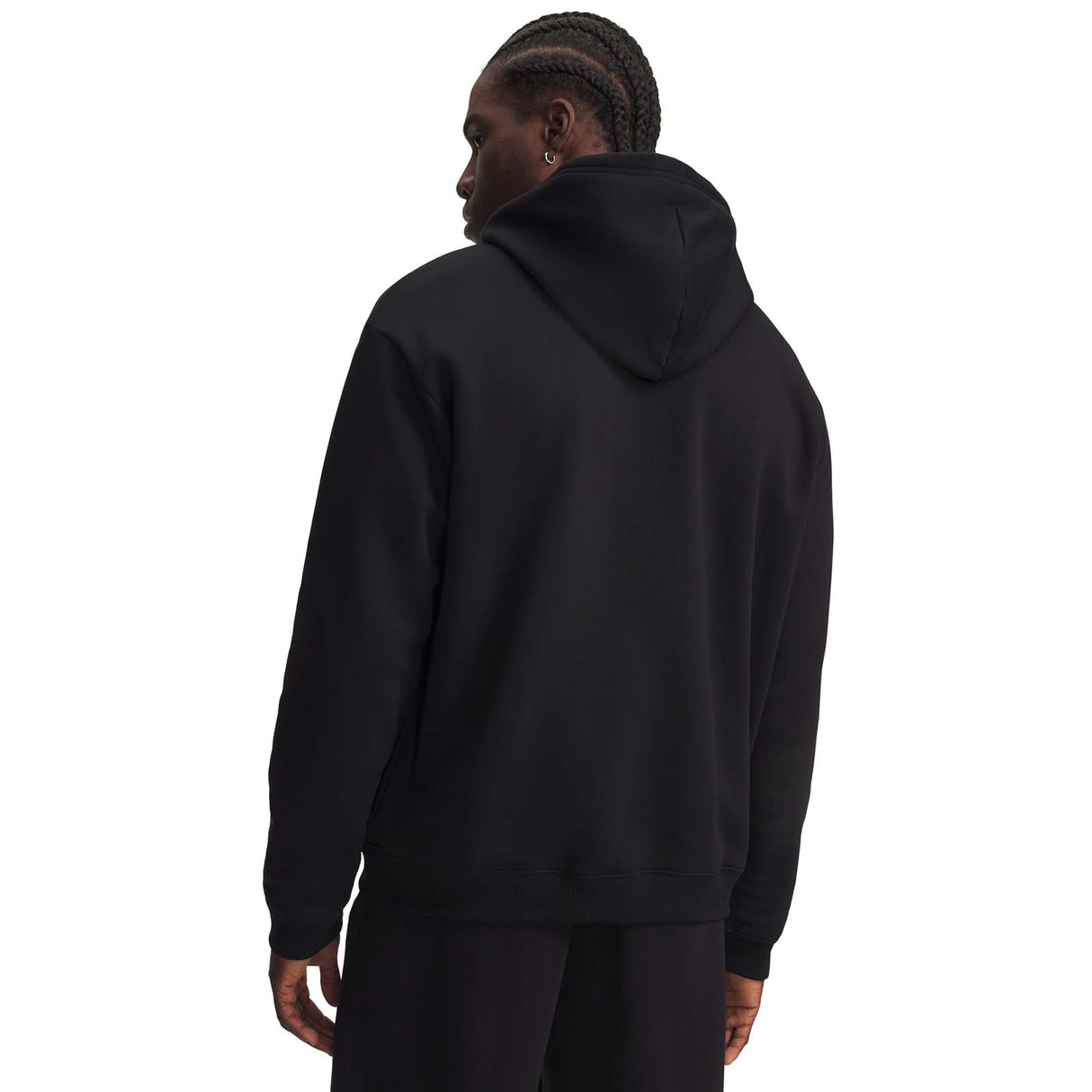 UA Mens Rival Flc Hoodie Black