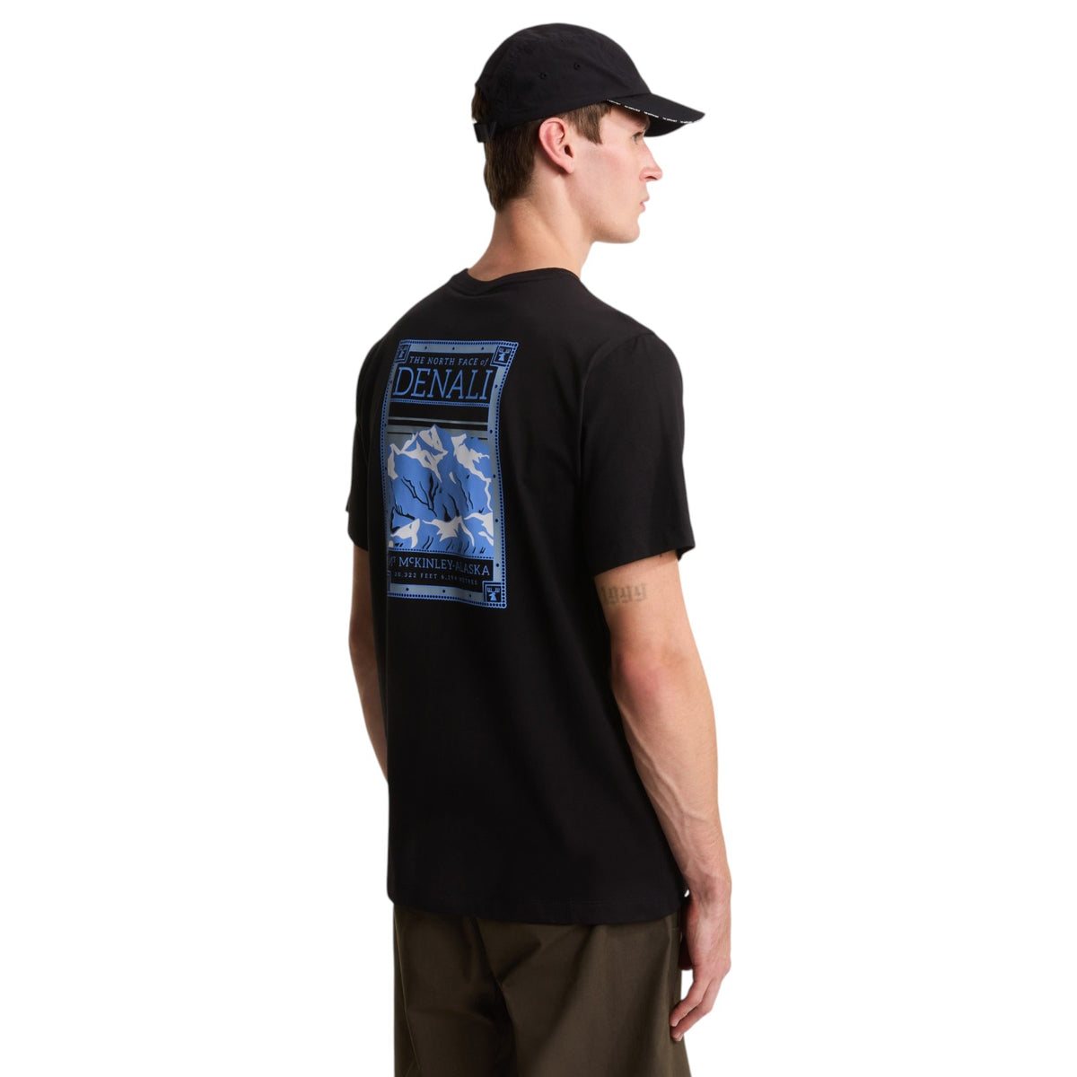 The North Face of Denali Mens Short-Sleeve Graphic T-Shirt