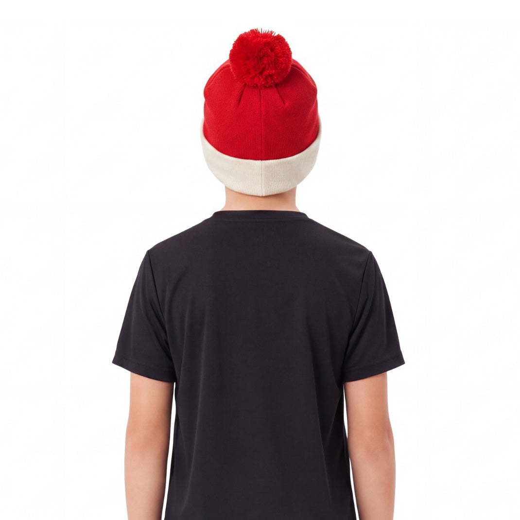 New Era Manchester United 2026 Kids Bobble Beanie