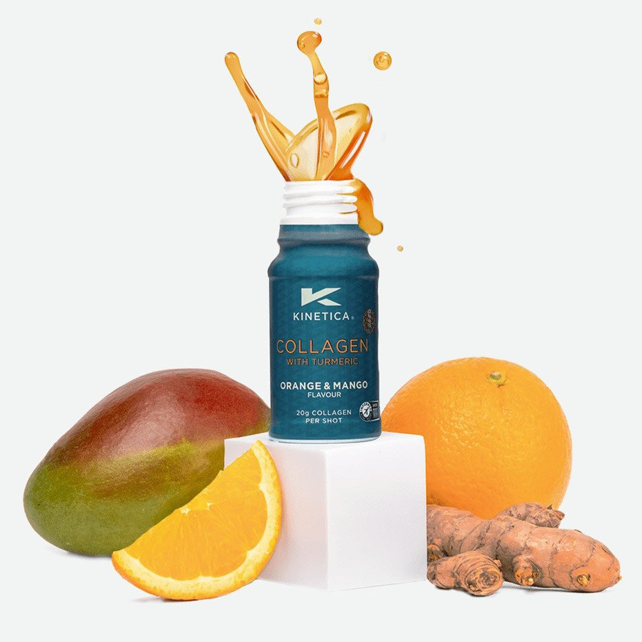 Kinetica Collagen Shot with Turmeric - 20g Orange Mango
