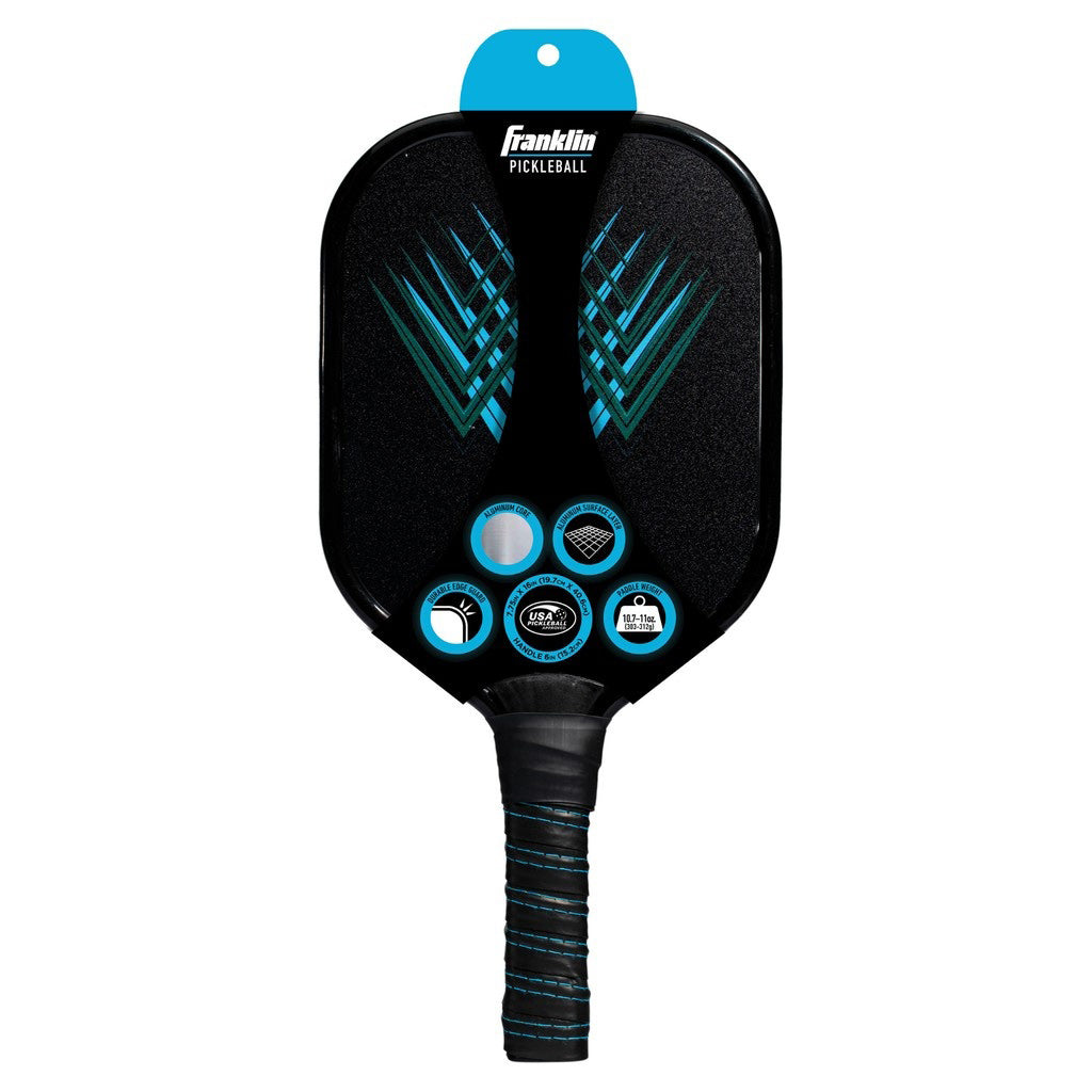 Franklin Jet Alumin Pickleball Pad Bk/Bl