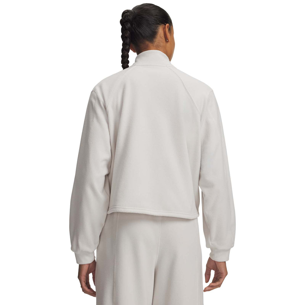 UA Wms Performance Fleece QZ White