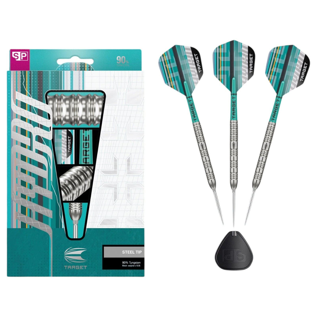 Target Hydro 02 Swiss Point 90% Tungsten 23G Steel Tip Darts
