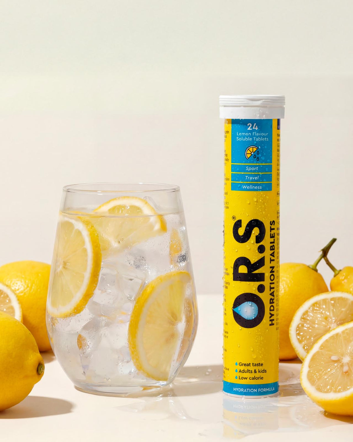 O.R.S Lemon Flavour Hydration Tablets