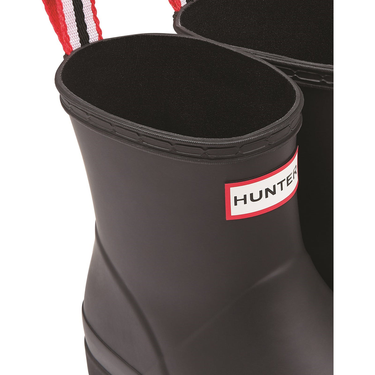 Hunter Womens Original Play Short Wellington Boots Black