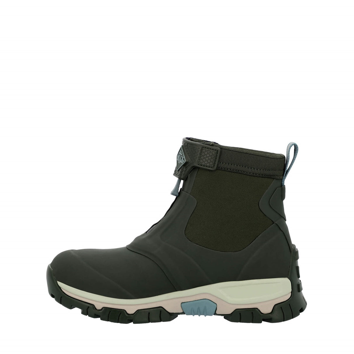 Muck Boots Womens Apex Mid Zip Wellington Moss