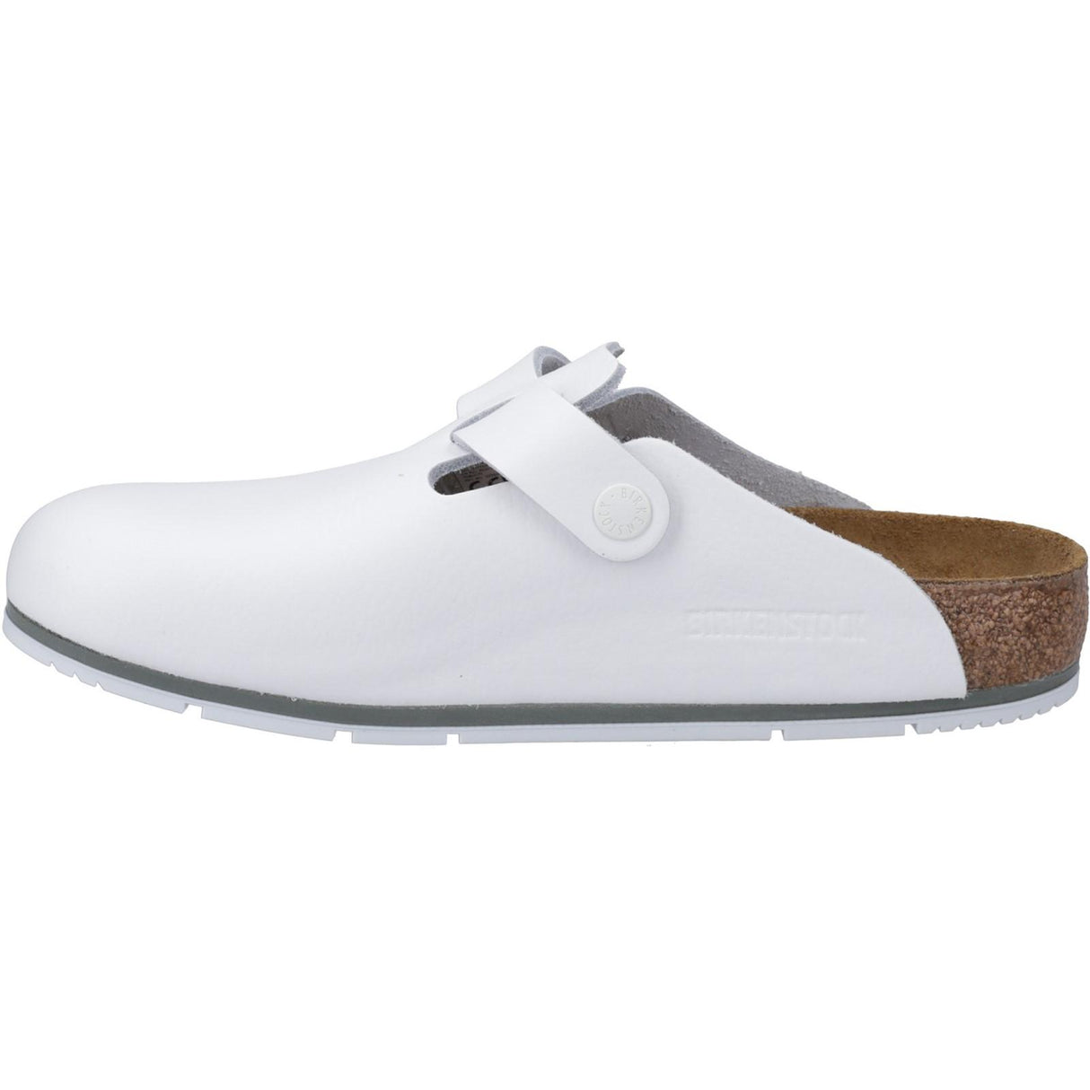 Birkenstock Womens Boston Pro Mule White