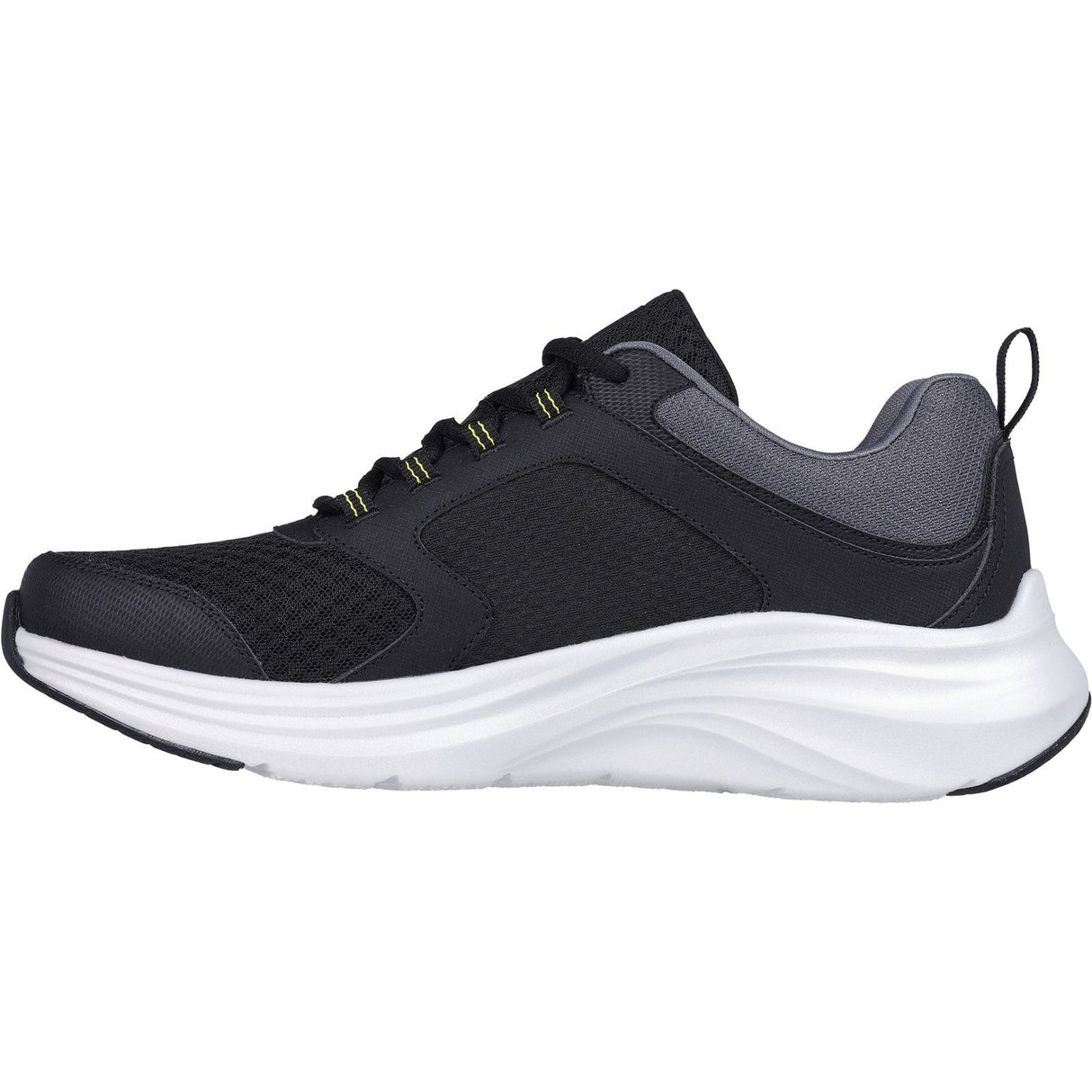 Skechers Mens Vapor Foam Trainer Black/Lime