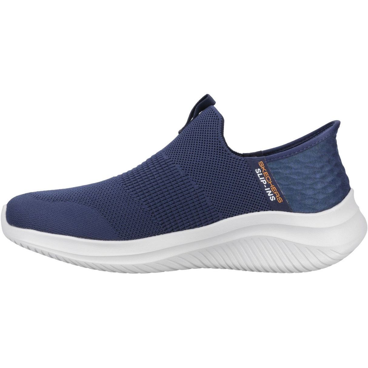 Skechers Mens Ultra Flex 3.0 Smooth Step Wide Trainers Navy