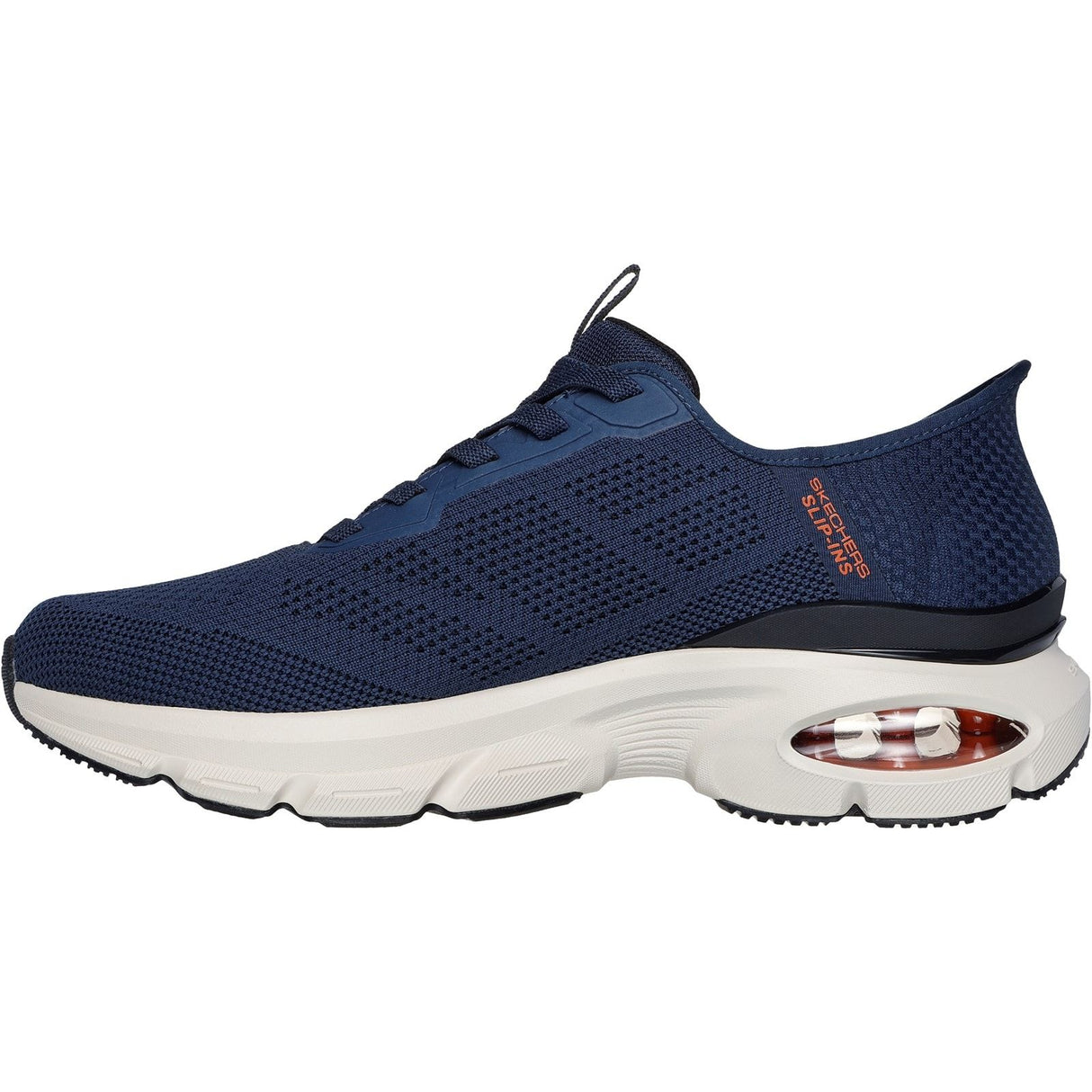Skechers Mens Skech-Air Ventura Vanderway Shoes Navy/Orange