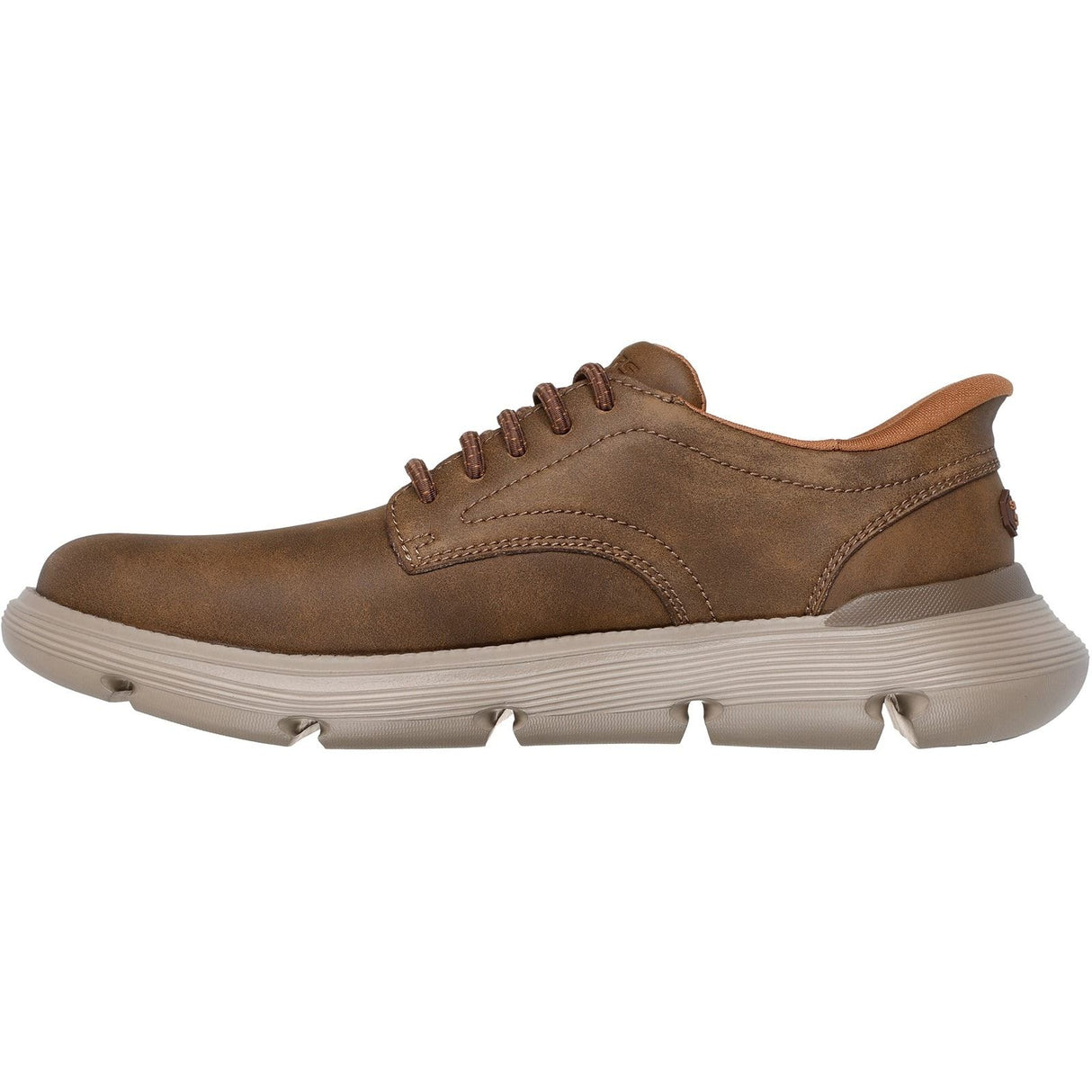 Skechers Mens Garza Duran Shoe Taupe