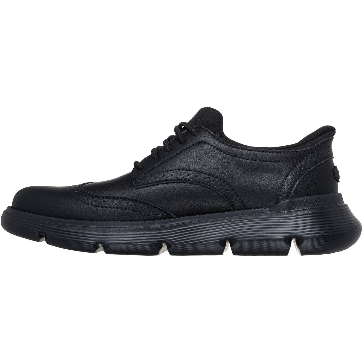 Skechers Mens Garza Sully Shoe Black