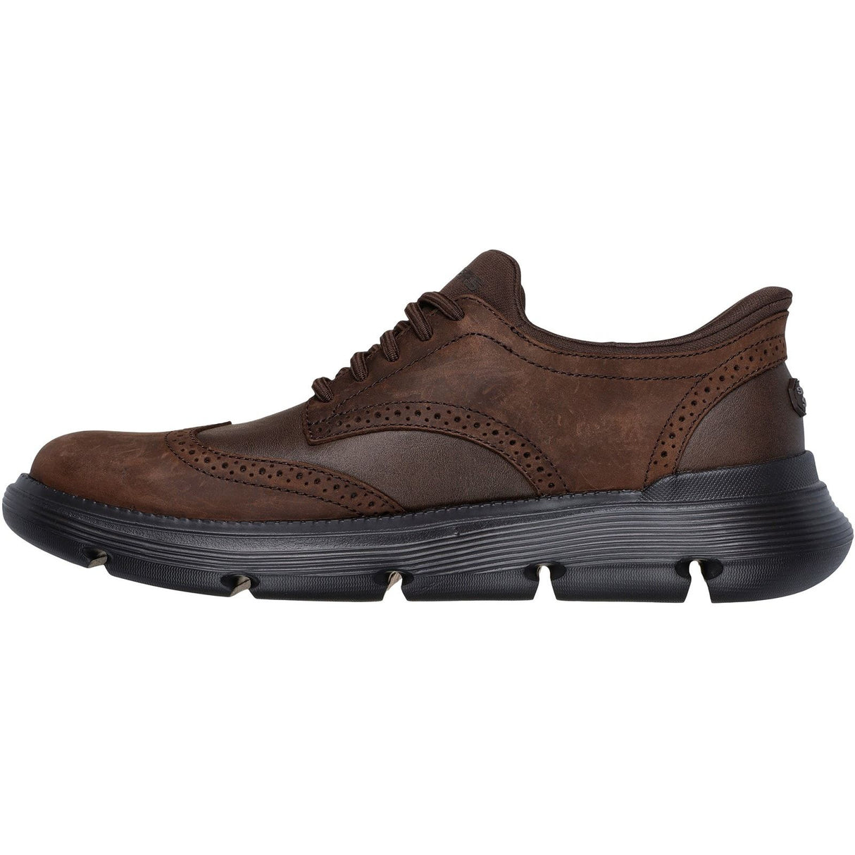 Skechers Mens Garza Sully Shoe Cocoa