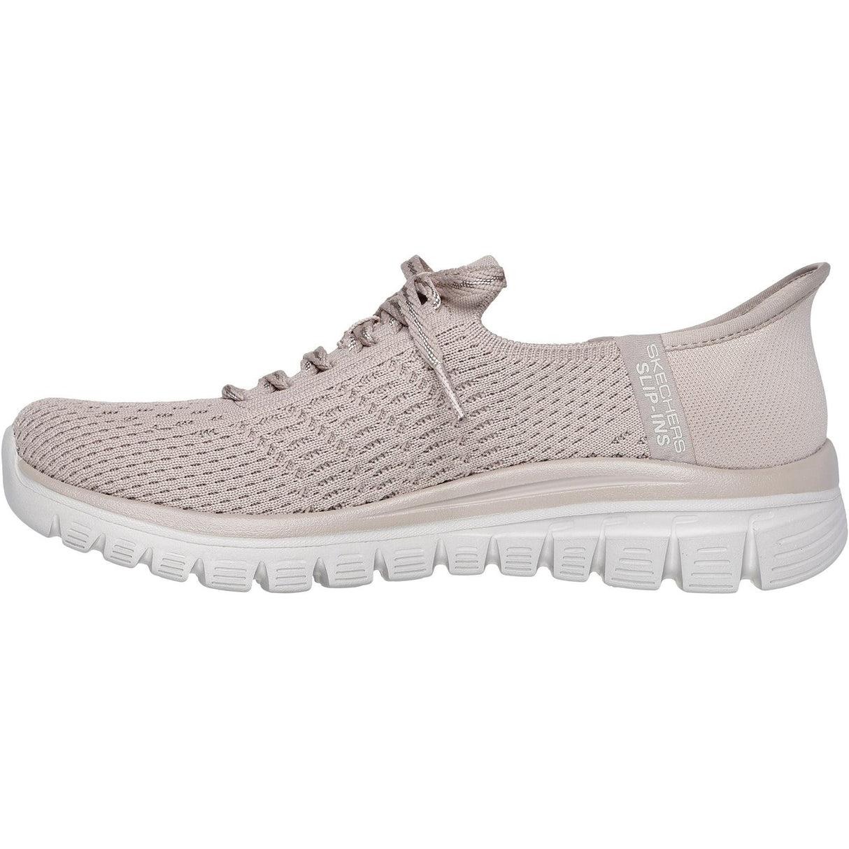 Skechers Womens Graceful First Blush Trainer Taupe