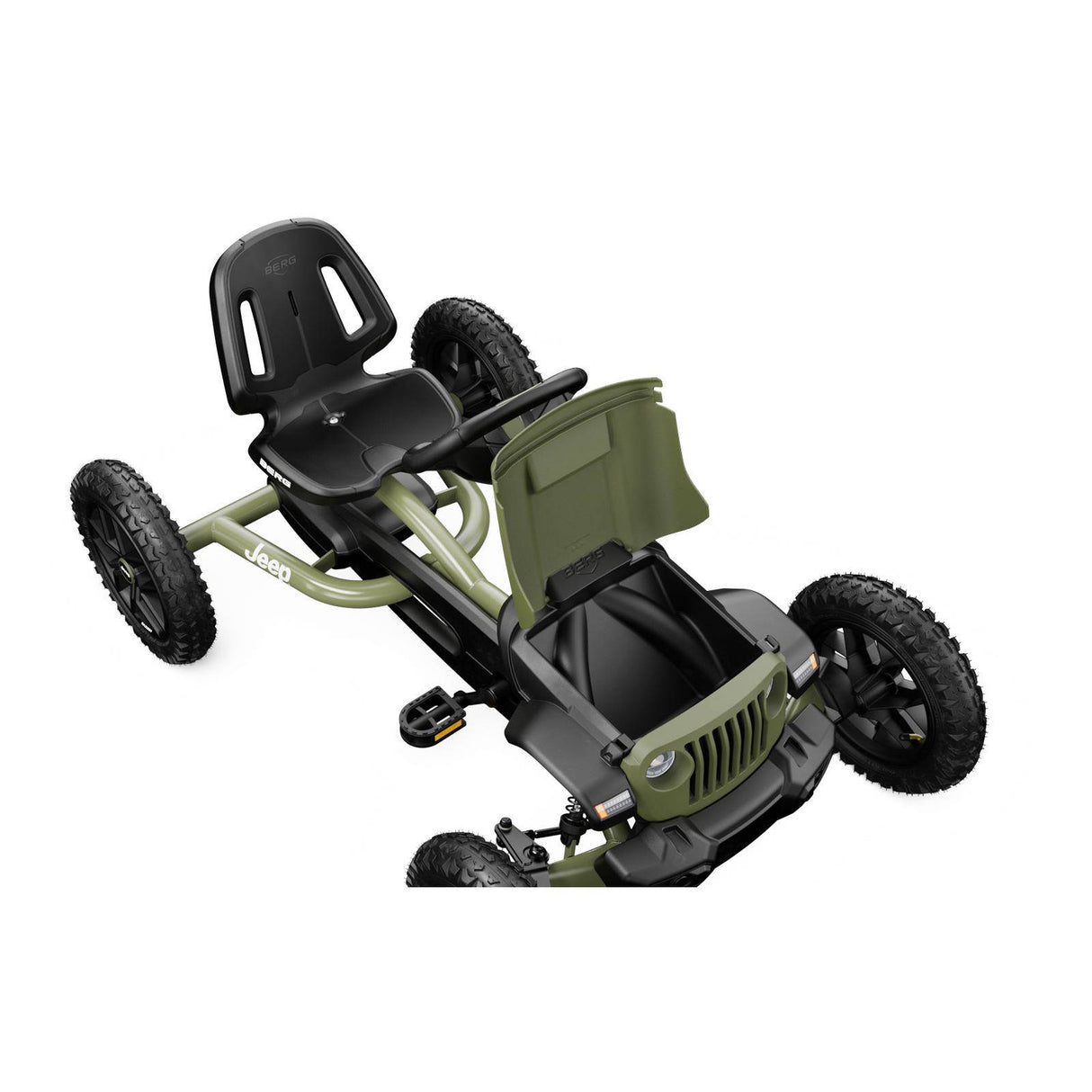 BERG Jeep® Buddy Wrangler Green Go-Kart