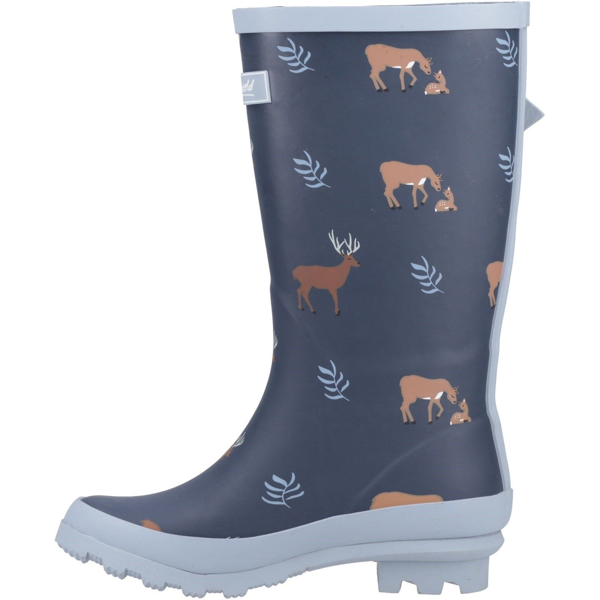 Cotswold Womens Woodland Mid Wellingtons Deers