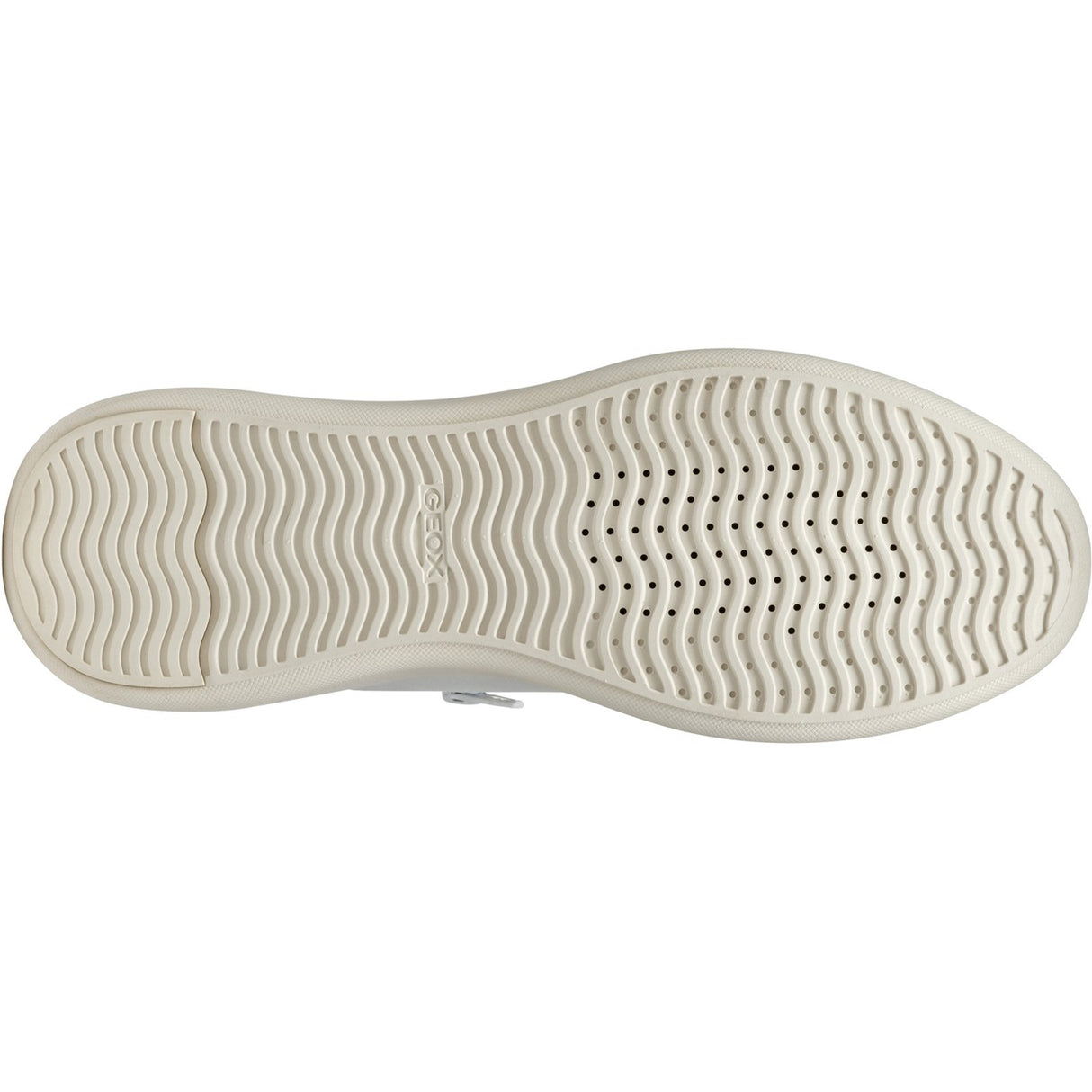 Geox Womens D SUNNETTY SNEAKERS White/Silver