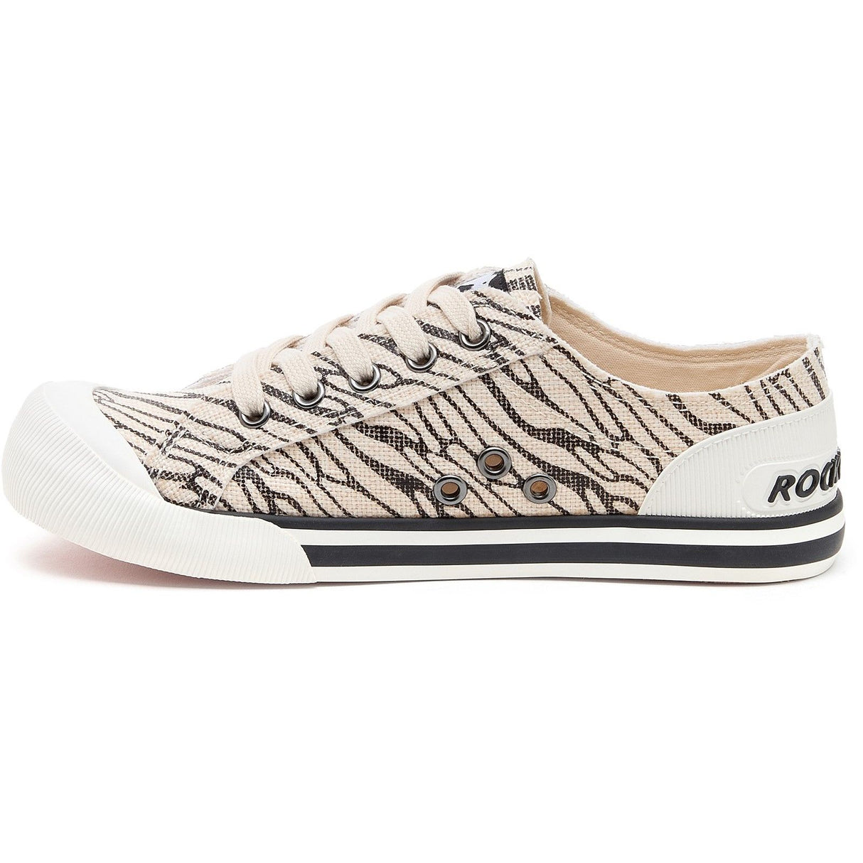 Rocket Dog Womens Jazzin Wales Trainer Black