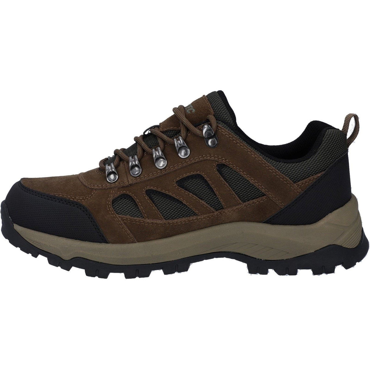 Hi-Tec Mens Bandera Expedition Low Hiker Smokey Brown/Khaki