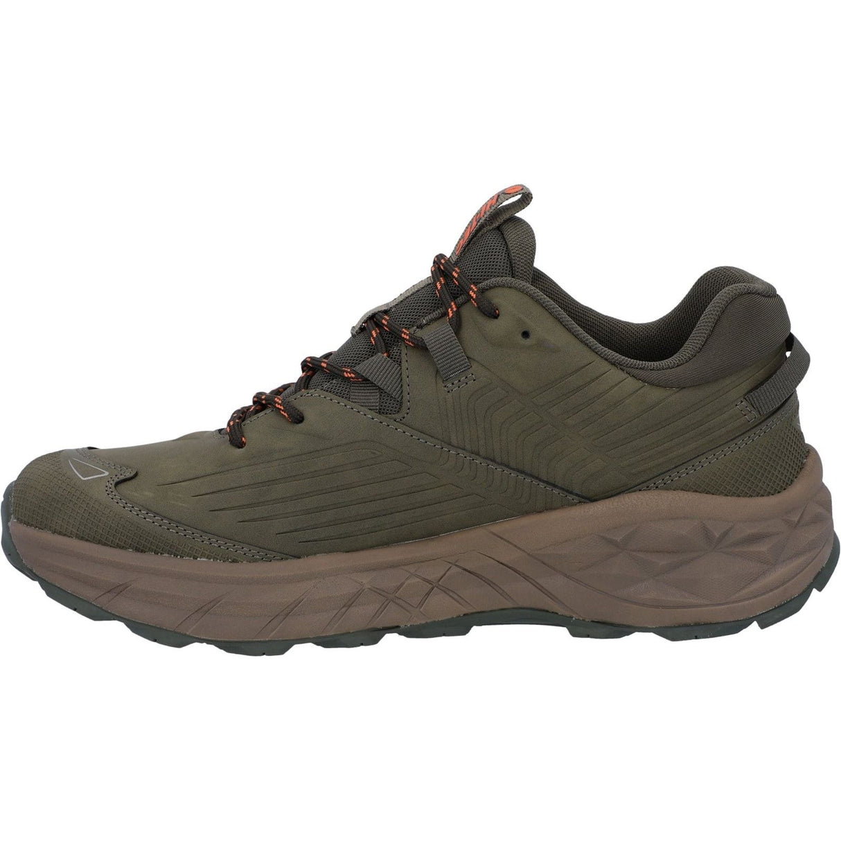 Hi-Tec Mens Fuse Trek Hiking Shoes Light Olive