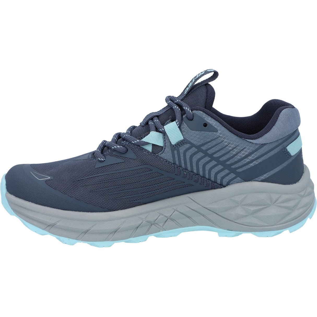 Hi-Tec Womens Fuse Trail Low Trainers Grisaille/Flintstone