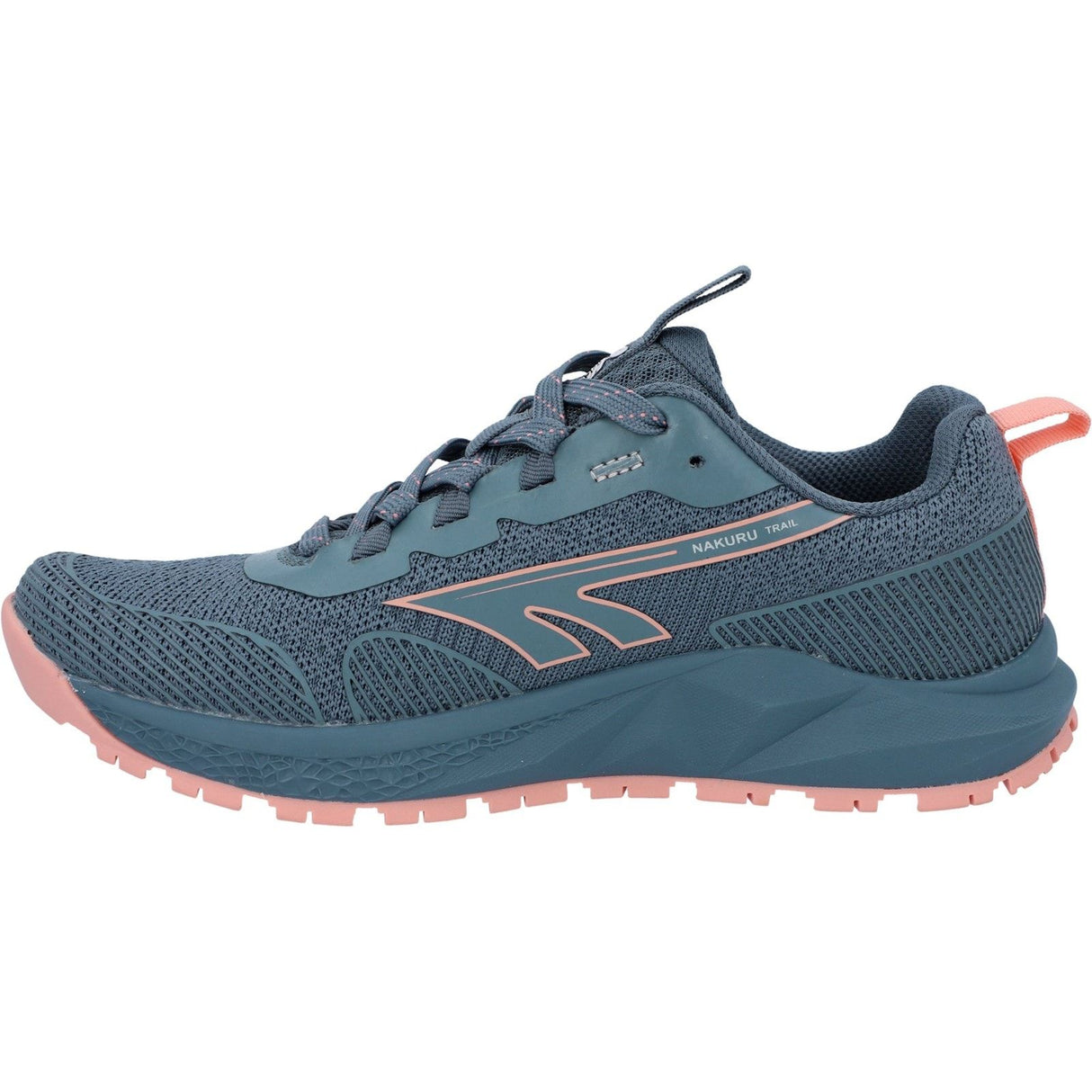Hi-Tec Womens Geo Nakuru Trainers Flintstone/Coral