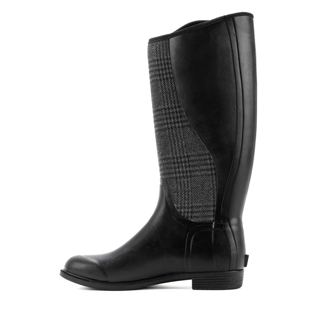 Muck Boots Womens Derby Tall Black/Plaid