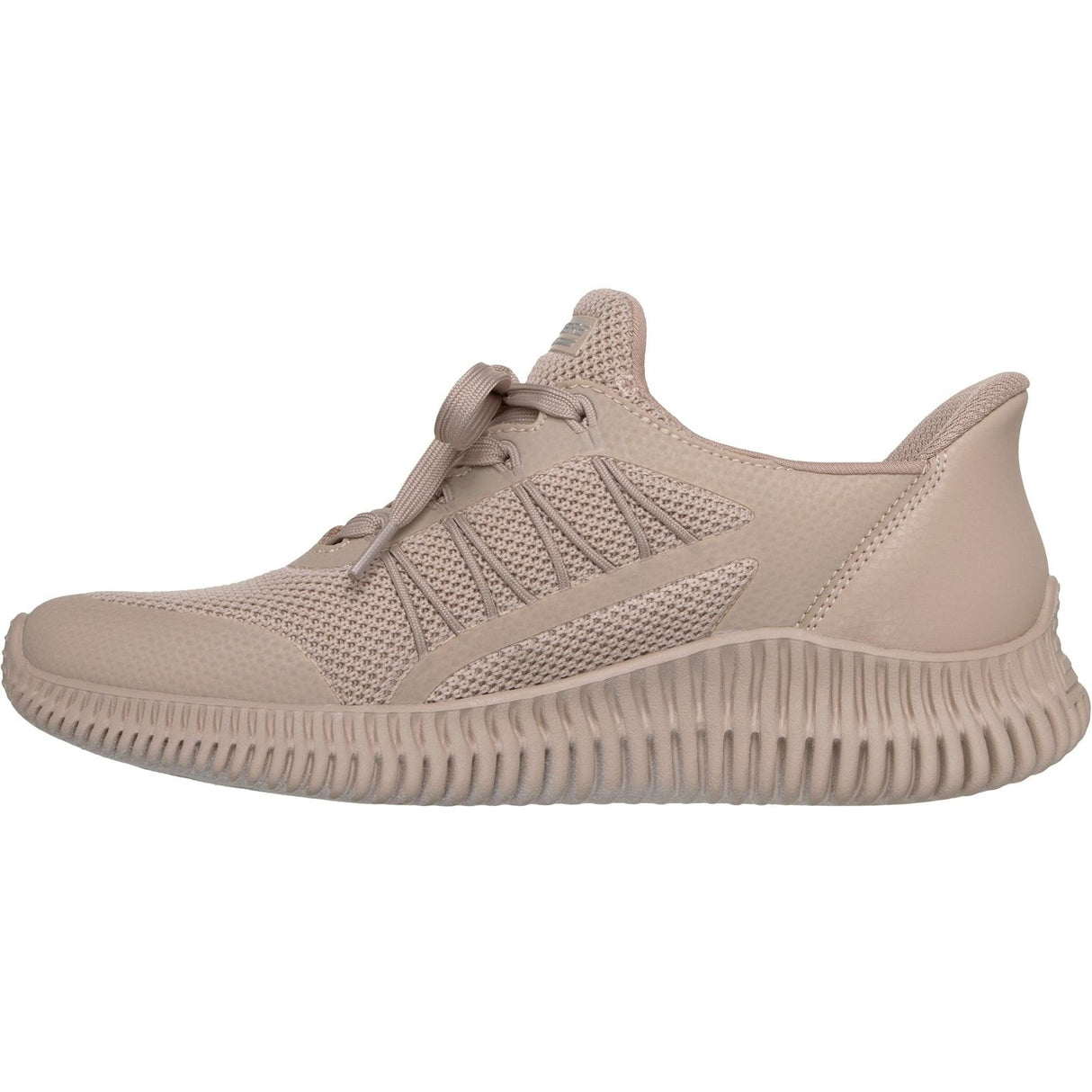 Skechers Womens BOBS Geo Lite Divine Pace Trainers Tan