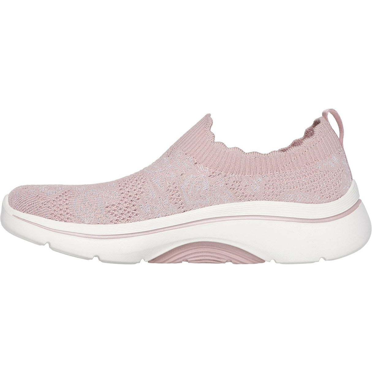 Skechers Womens GO WALK Arch Fit 2.0 Rosa Linda Trainer Mauve