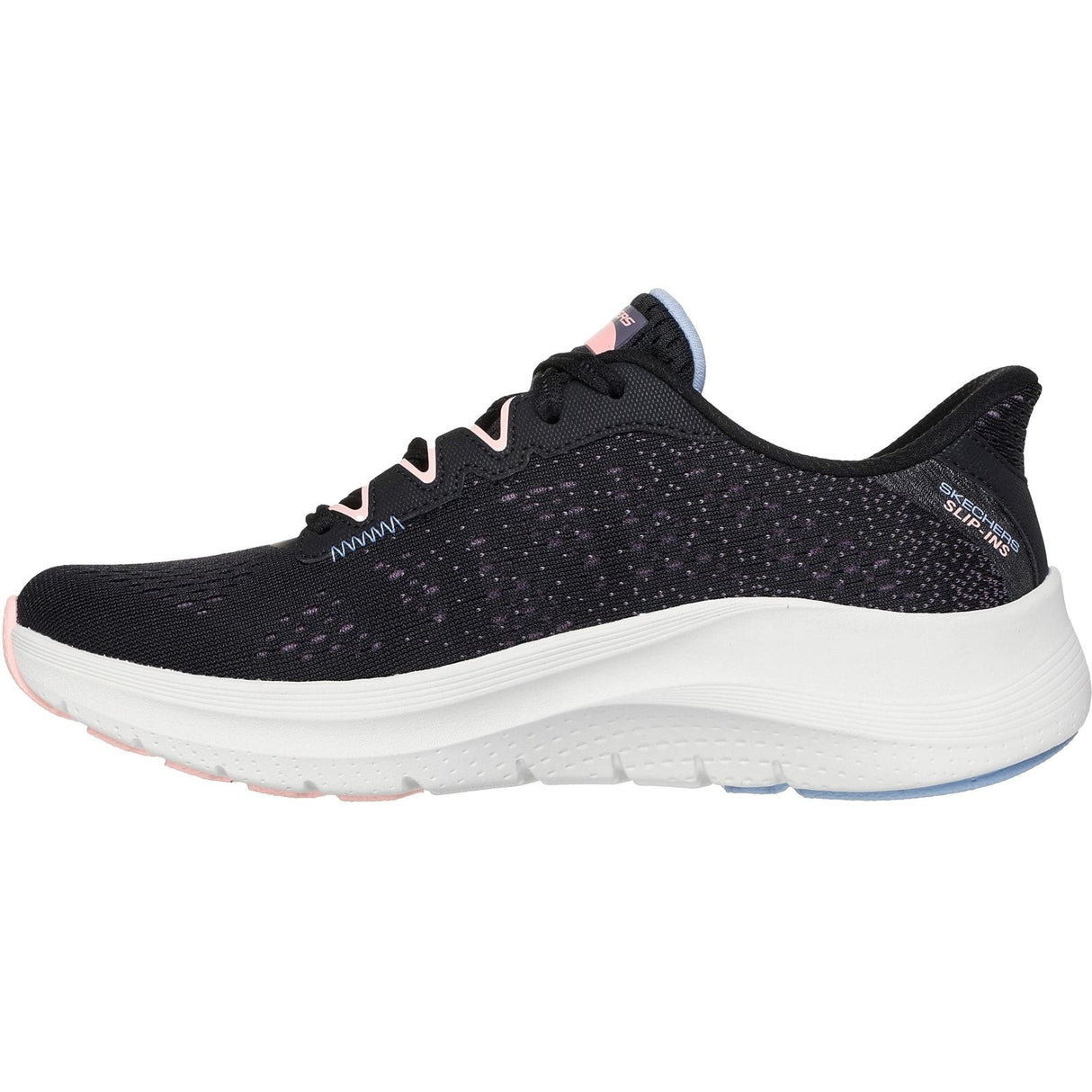 Skechers Womens Arch Fit 2.0 Fresh Pace Trainer Black/Multi
