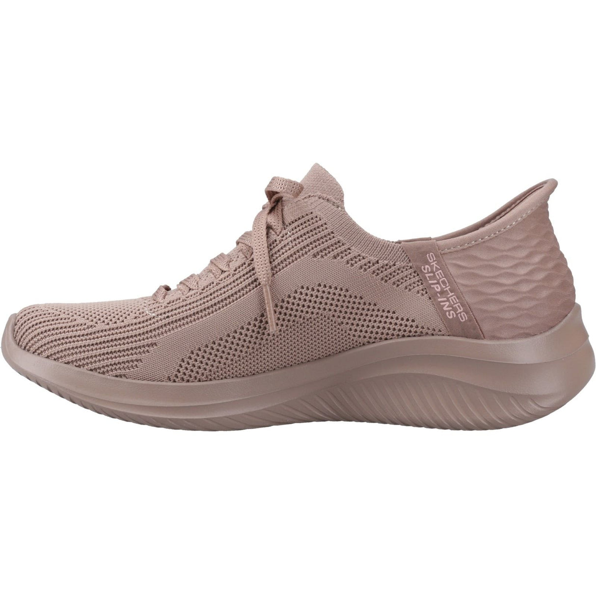 Skechers Womens Ultra Flex 3.0 Pure Color Trainers Dark Taupe