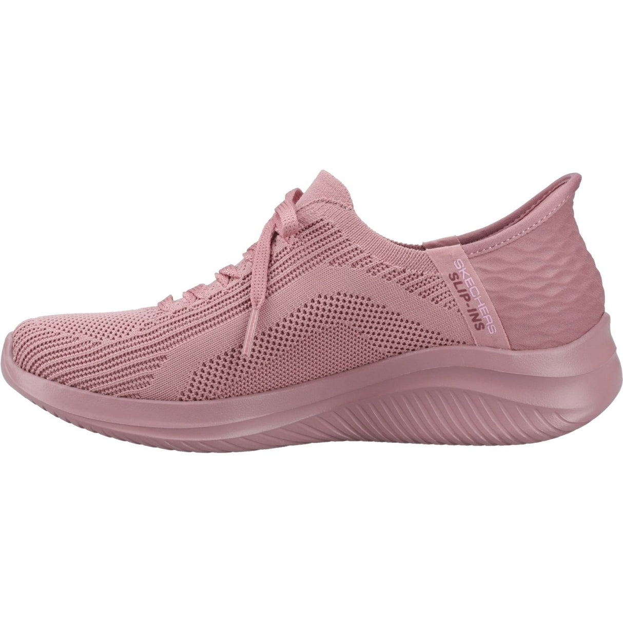 Skechers Womens Ultra Flex 3.0 Pure Color Trainers Mauve