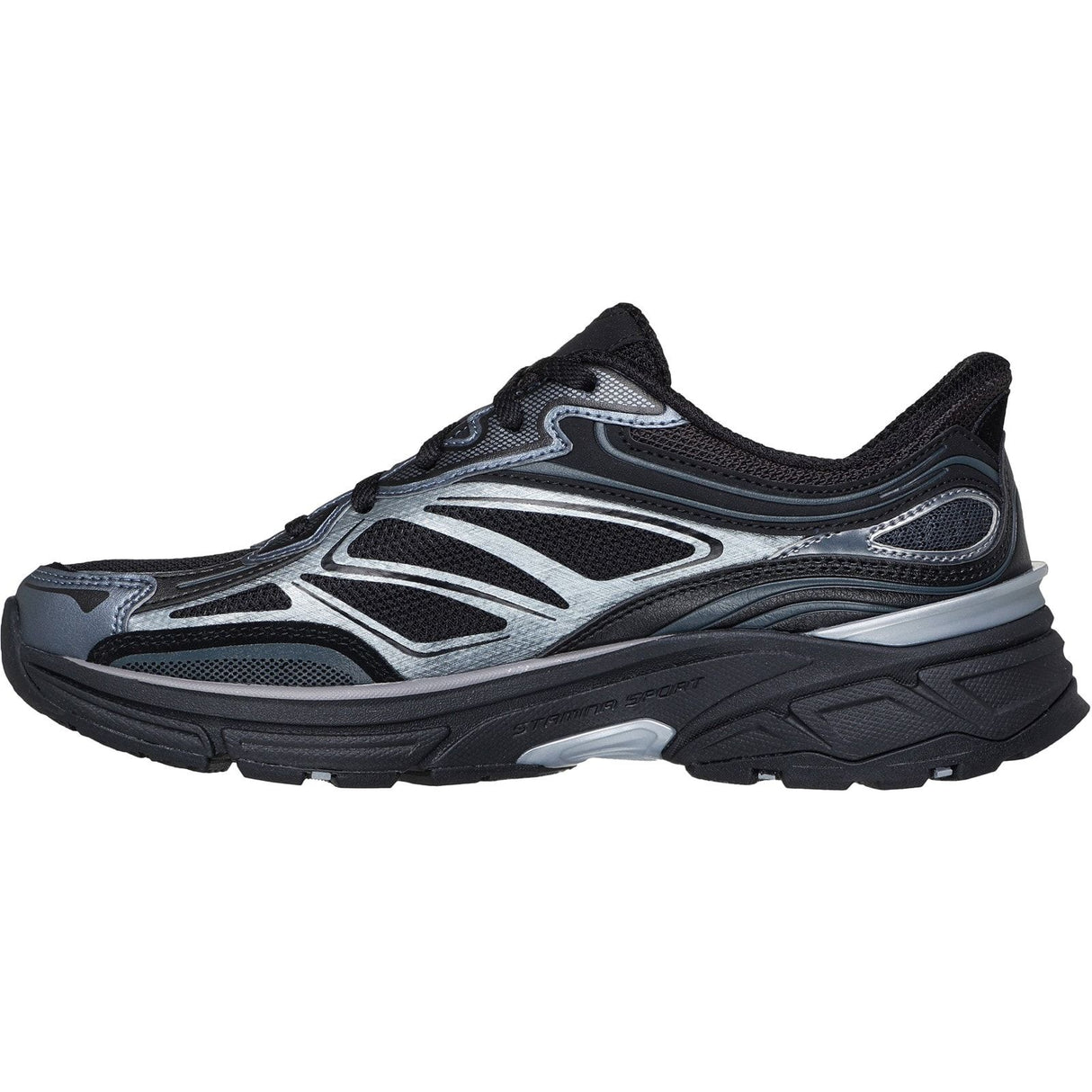 Skechers Womens Stamina Sport Trainer Black