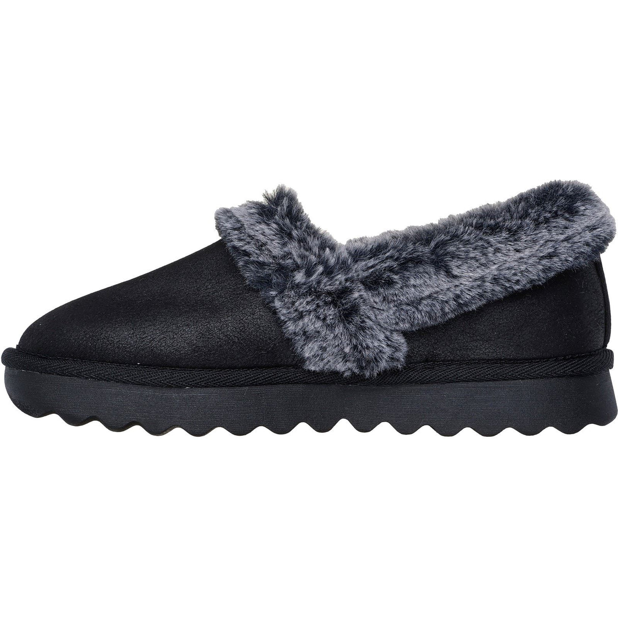 Skechers Womens Cozy Up Slippers Black