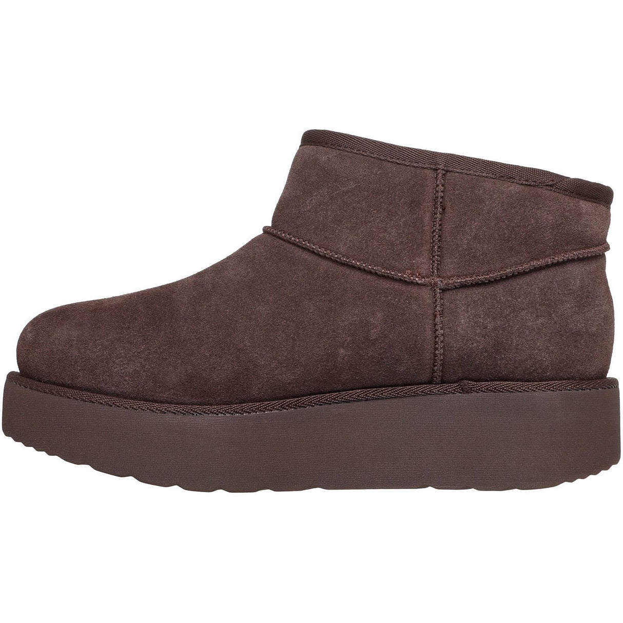Skechers Womens Keep Cozy Boots Chocolate